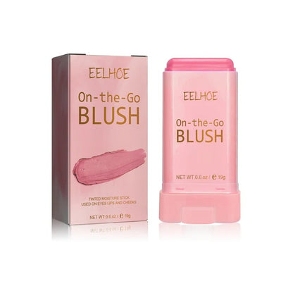 3-in-1 Blush Stick for Cheeks, Lips & Eyes | Imported Korean Cosmetic | Long-Lasting Waterproof Matte Cream Blusher | Lightweight & Blendable Makeup for Women & Girls